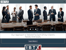 Tablet Screenshot of ib-tx.com